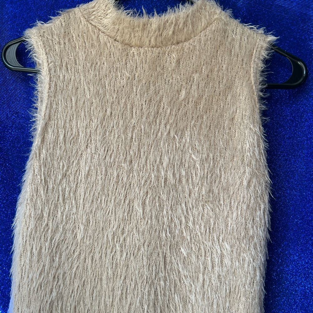 Fuzzy Long Dress